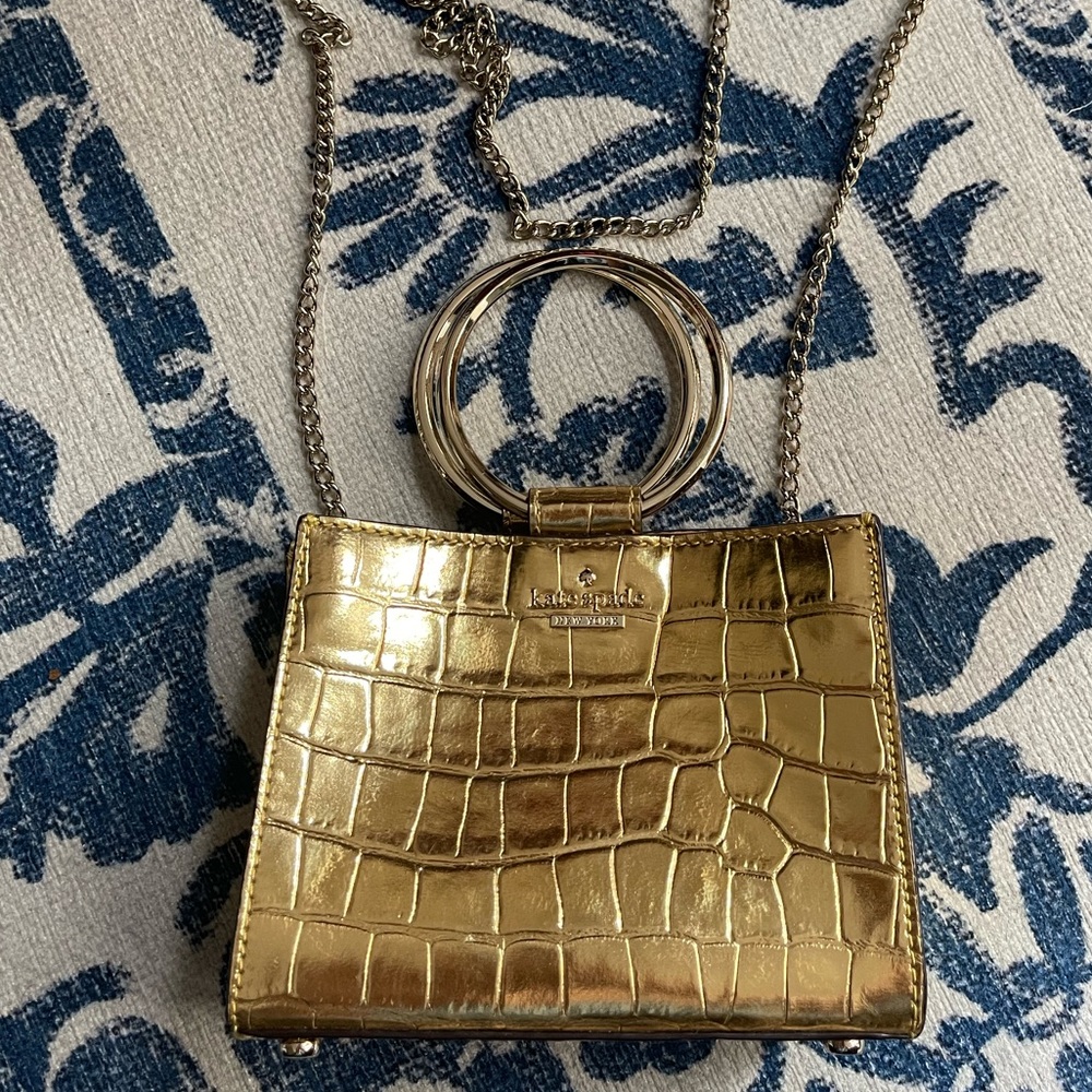 Kate Spade Mini Gold Bag